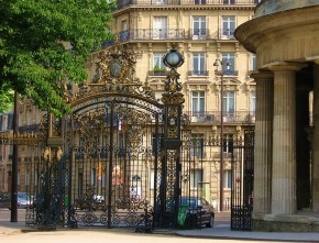 Entrada al Parc Manceau - Par�s