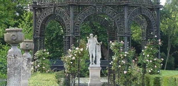 Isla del Amor en el Jard�n Ingl�s del Palacio de Chantilly