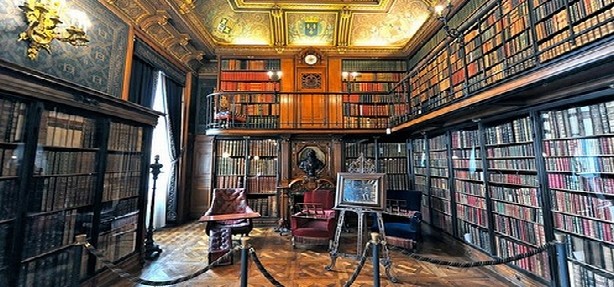 Gabinete de los libros, Palacio de Chantilly