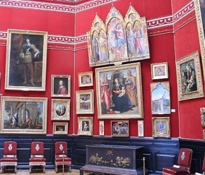 Tribuna, Museo Cond� - Palacio de Chantilly