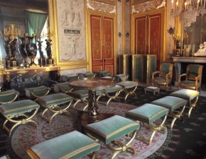 C�mara del Emperador en los Peque�os Apartamentos del Palacio de Fontainebleau