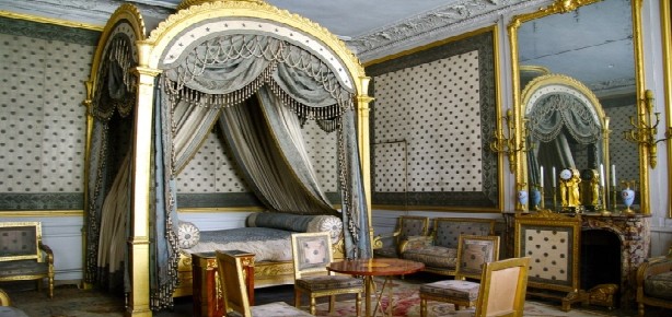 Apartamentos de Josefina, con muebles de Mar�a Luisa, Palacio de Fontainebleau