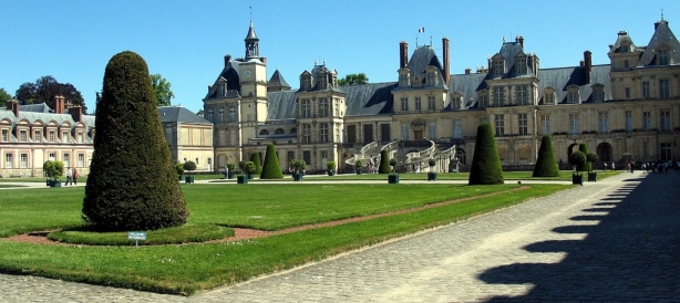 Patio de Honor, Palacio de Fontainebleau