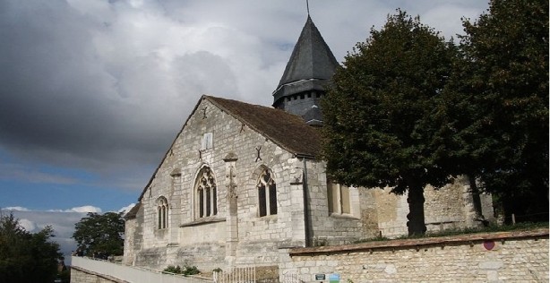 Iglesia de Sainte-Radegonde en Giverny