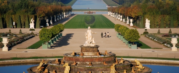 Fuentes, estanques y jardines del Palacio de Versalles