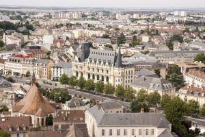 Vista de Chartres desde Notre Dame