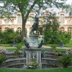 Jardín de Diana del Palacio de Fontainebleau Jardín de Diana del Palacio de Fontainebleau