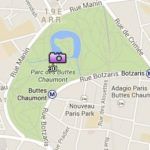 Clica aquí para conocer la Situación del Parque des Buttes Chaumont en el Mapa de París Situación del Parque des Buttes Chaumont en el Mapa de París