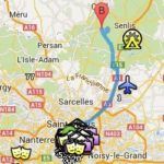 Clica aquí para conocer la Situación de Chantilly respecto a París Situación de Chantilly respecto a París