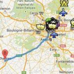 Clica aquí para conocer la Situación de Chartres respecto a París Situación de Chartres respecto a París