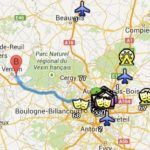 Clica aquí para conocer la Situación de Giverny respecto a París Situación de Giverny respecto a París