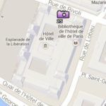 Clica aquí para conocer la Situación del Hôtel de Ville en el Mapa de París Situación del Hôtel de Ville en el Mapa de París