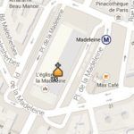 Clica aquí para conocer la Situación de la Iglesia de la Madeleine en el Mapa de París Situación de la Iglesia de la Madeleine en el Mapa de París