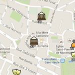 Clica aquí para conocer la Situación del Museo de Montmartre en el Mapa de París Situación del Museo de Montmartre en el Mapa de París