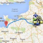 Clica aquí para conocer la Situación de Mont Saint Michel respecto a París Situación de Mont Saint Michel respecto a París