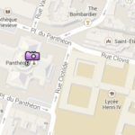 Clica aquí para conocer la Situación del Panteón en el Mapa de París Situación del Panteón en el Mapa de París