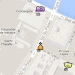 Clica aquí para conocer Situación de la Sainte Chapelle en el Mapa de París Situación de la Sainte Chapelle en el Mapa de París