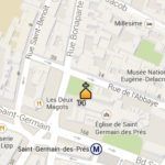 Clica aquí para conocer la Situación de la Iglesia de Saint Germain des Prés en el Mapa de París Situación de la Iglesia de Saint Germain des Prés en el Mapa de París