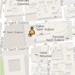 Clica aquí para conocer la Situación de la Iglesia de Saint Sulpice en el Mapa de París Situación de la Iglesia de Saint Sulpice en el Mapa de París