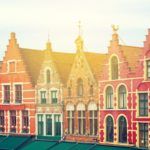 Medieval city Brugge, Belgium. Beautiful Grote Markt.jpg